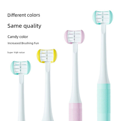 AquaFresh Three Sides Soft-Bristle Toothbrush